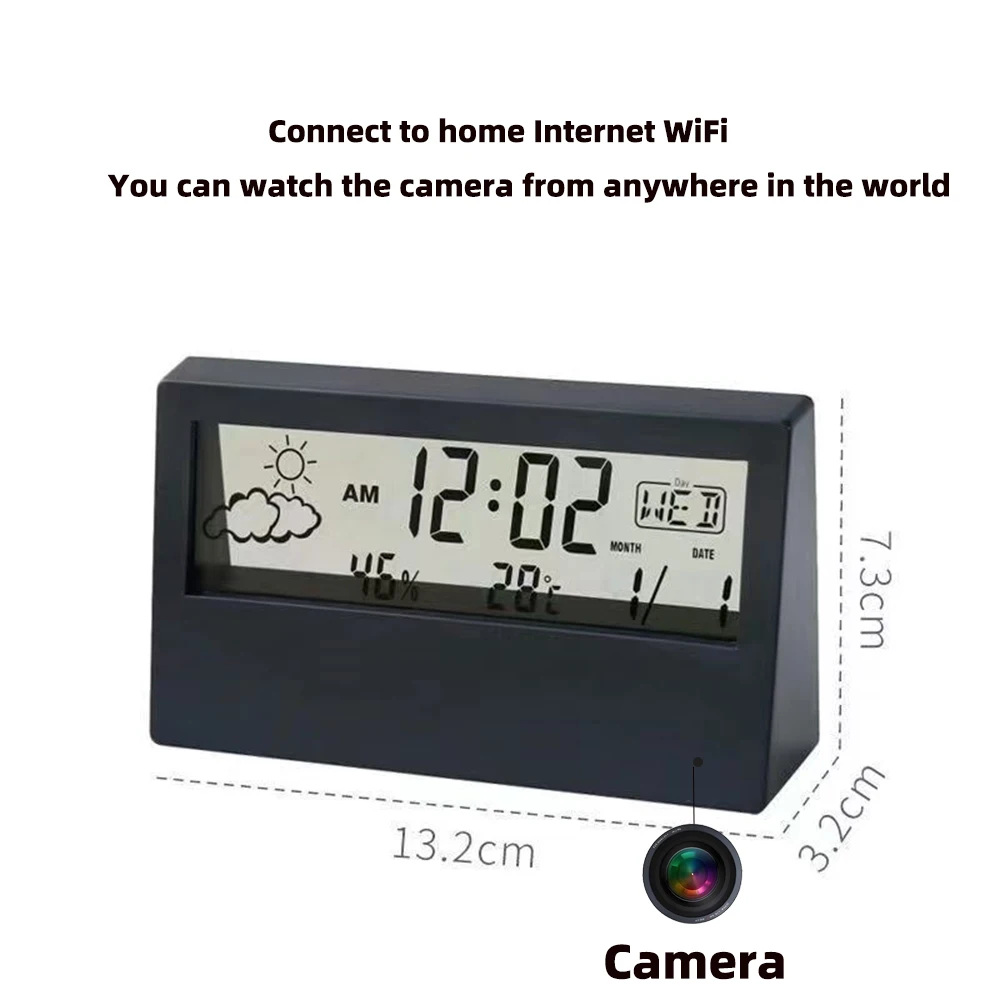 4K WiFi Clock Camera with Moti - Home Security Prices review and price