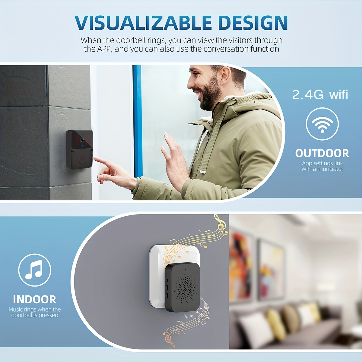 Tuya Wireless Smart Video Door - Home Security Prices review and price